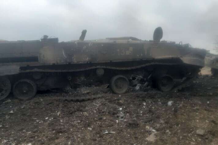Украинская артиллерия разнесла российских оккупантов (фото)