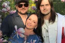 София Ротару с сыном и внуком