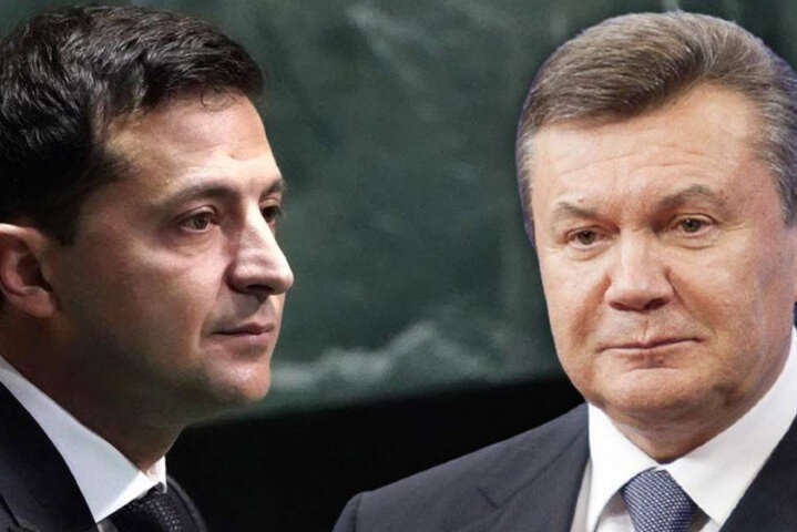 Янукович «ожил» и обратился к Зеленскому