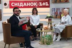 Мама Илона Маска в гостях на украинском телевидении