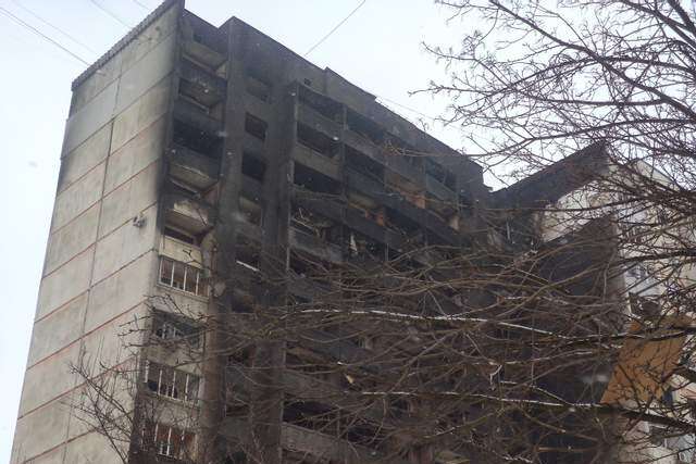 Російські окупанти перетворили Харків на згарище: фото знищеної Салтівки