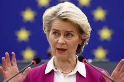  Очільниця Європейської комісії Урсула фон дер Ляєн розповіла, як с віт ізолюється від РФ, яка розв'язала війну проти України 