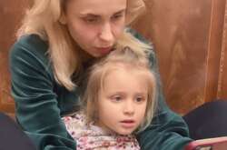 Лилия Ребрик с младшей дочерью