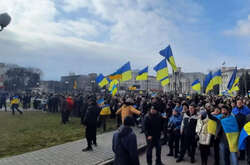  Мітинги проти російських загарбників у Херсоні відбуваються попри те, що у місті повно рашистів  