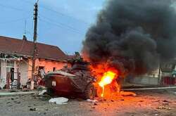 Ворожа техніка палає на українській землі