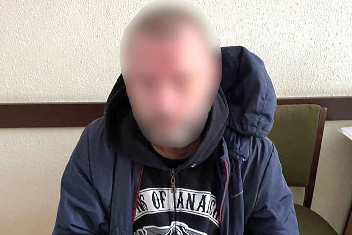 За ґрати потрапив чоловік, який поширював у Telegram плакат «Za русь Харьков»