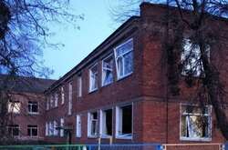 У результаті обстрілу школа в Мерефі зруйнована