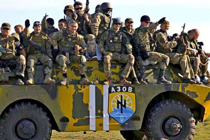 Здобутки «Азову» під Маріуполем: за добу знищено чотири танки, два БТРи, розбито роту ворожої піхоти