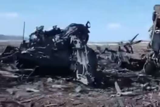 Сухопутні війська показали знищену колону рашистів (відео)