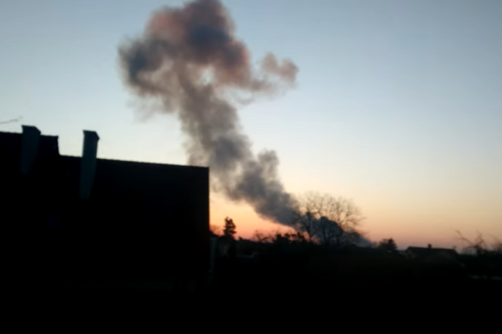 У Львові пролунали вибухи. Видно великий дим (фото, відео)