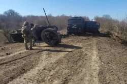 В Сумской области ВСУ уничтожили колонну военной техники рашистов (фото)