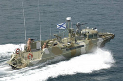  Бойцами полка «Азов» был уничтожен катер «Раптор» 