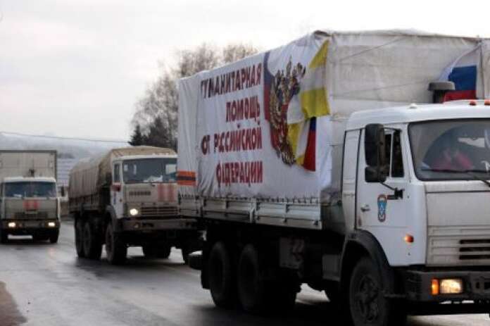 Рашисти готують «гумконвої» з боєприпасами до Запорізької області
