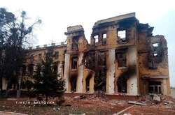 Зруйнована школа в Харкові