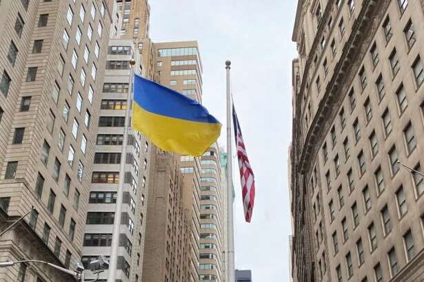 У центрі Нью-Йорка замайорів український прапор (відео)