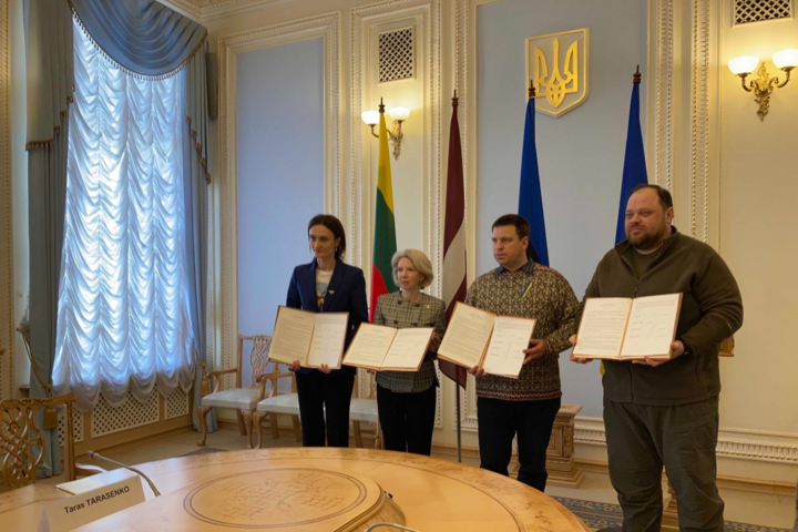 Країни Балтії підписали спільну декларацію про прискорений вступ України до ЄС