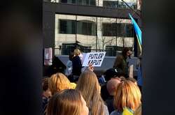 У Брюсселі під час саміту НАТО відбулася акція на підтримку України