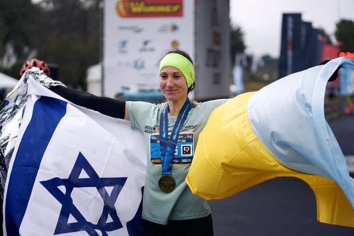 Українська біженка виграла марафон у Єрусалимі