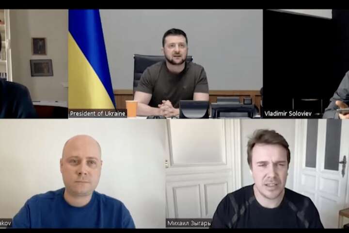 Інтерв'ю Зеленського опинилося під забороною в Росії