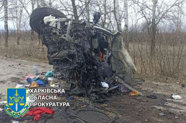 На Харківщині загарбники розстріляли родину в авто: жахливі фото