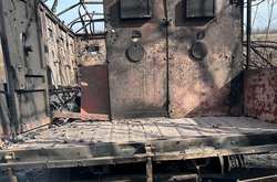 Военные поджарили наблюдательный пункт росгвардии из Дагестана (фото)