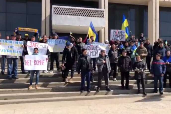 Жители Энергодара требуют у оккупантов выпустить на свободу заместителя мэра (видео)