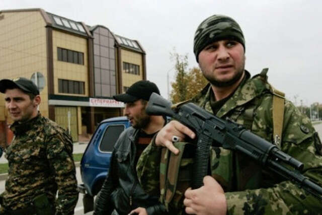 Росія відправила на Луганщину нову партію кадирівців 