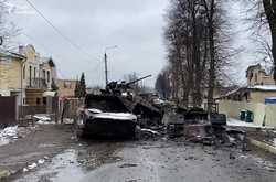  На вулицях Бучі точилися запеклі бої 