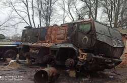 Серед знищеної техніки окупантів - бронеавтомобілі «Тайфун» 