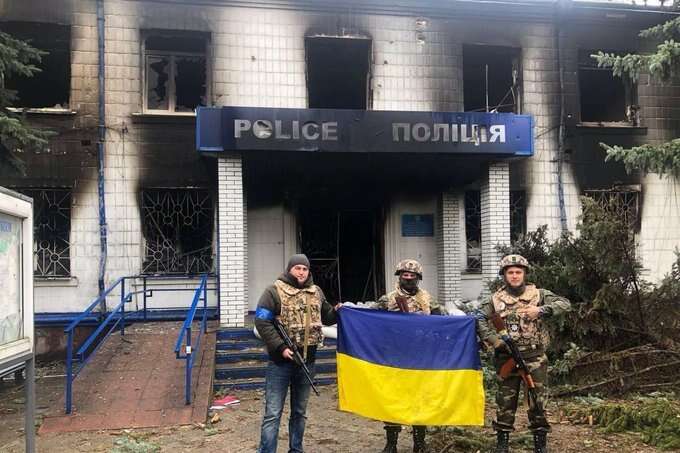 Київщина: ЗСУ звільнили селище Бородянка