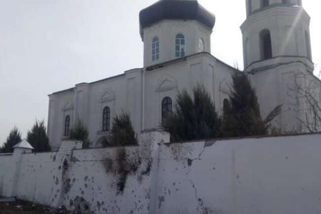 На Луганщині агресори обстріляли монастир