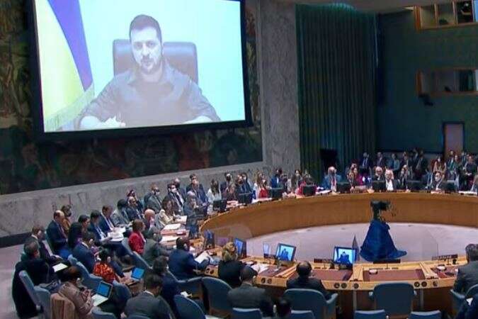 Зеленський виступив у Раді безпеки ООН