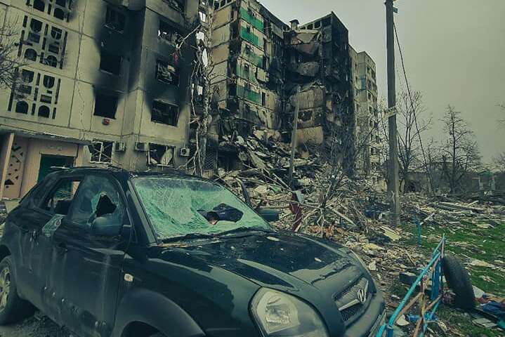 Як після апокаліпсису. Військові показали зруйновану окупантами Бородянку (фото) 