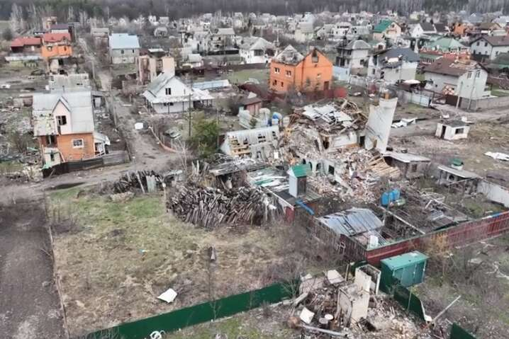 Село Мощун. Военные показали место жестокой битвы за Киев (видео)