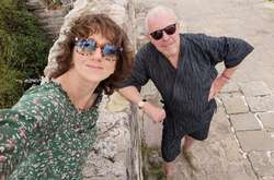 Андрей Макаревич с женой