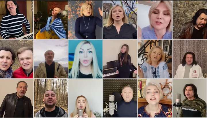 «Непереможна Україна»: Білик, Зібров та інші зірки записали пісню про перемогу у війні