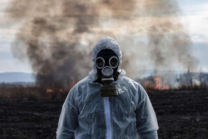 В Луганской области россияне устроили химическую атаку (видео)