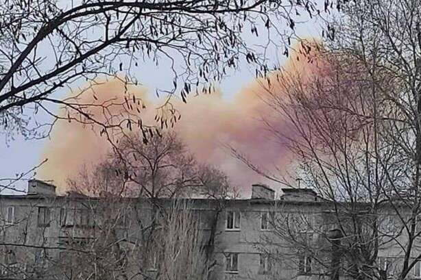 Хімічна атака в Рубіжному: окупанти труять самі себе (фото)