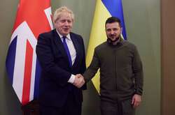 9 квітня в Києві відбулася зустріч прем'ра Великої Британії Бориса Джонсона і президента України Володимира Зеленського