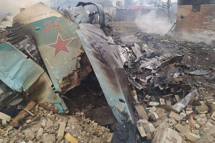 Повітряні сили збили ворожий бомбардувальник СУ-34, який намагався атакувати Миколаїв