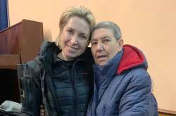 Із поголеною головою: Верещук показала звільнену з полону старосту селища 