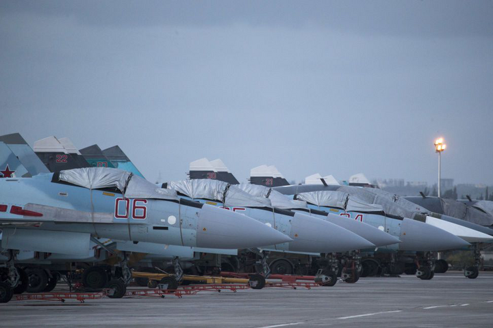 На авіабазі Воронежа фіксують велику кількість російських винищувачів