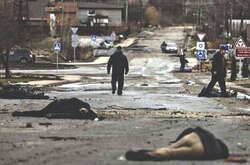 Місто Буча, що під Києвом, перетворилося на пекельні звірства, вчинені російськими солдатами проти мирних українців