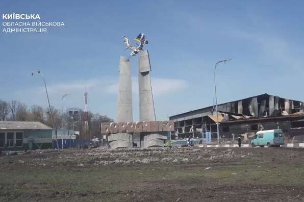 Бородянка починає оживати після жахіть окупації (відео)