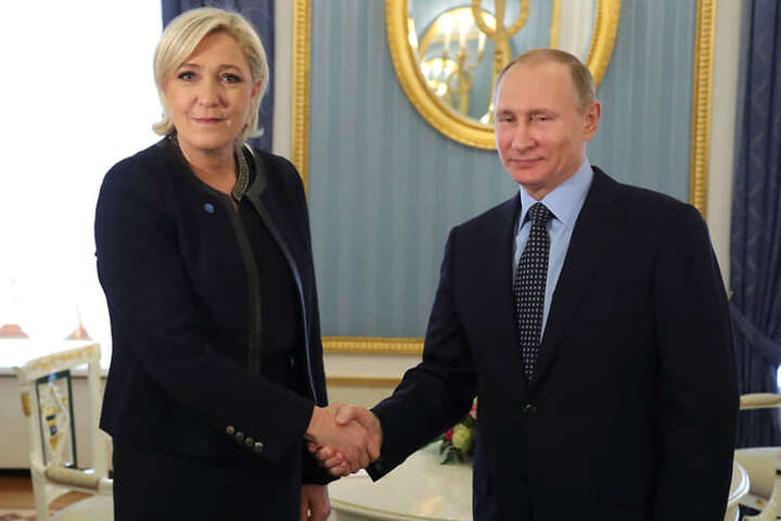 Вибори президента Франції: букмекери спрогнозували долю «подруги Путіна» у другому турі