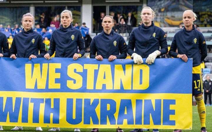 Збірна Швеції з футболу відмовилася грати з Росією на жіночому Євро-2022