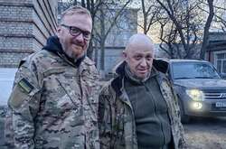  Євген Пригожин (праворуч) з Віталієм Мілоновим  