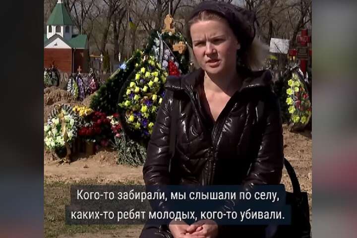 Злочини окупантів. Українка розповіла, як під час евакуації вбили її сина (відео)