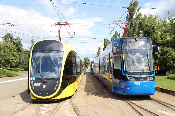У Києві відновлено роботу трамвайних маршрутів: список