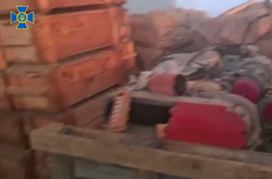 Харківщина: колаборанти облаштували склад з технікою на  $200 млн (відео)